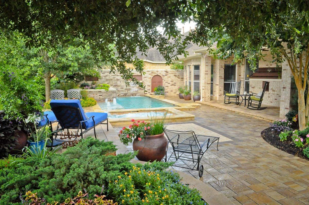 Beautiful small pools