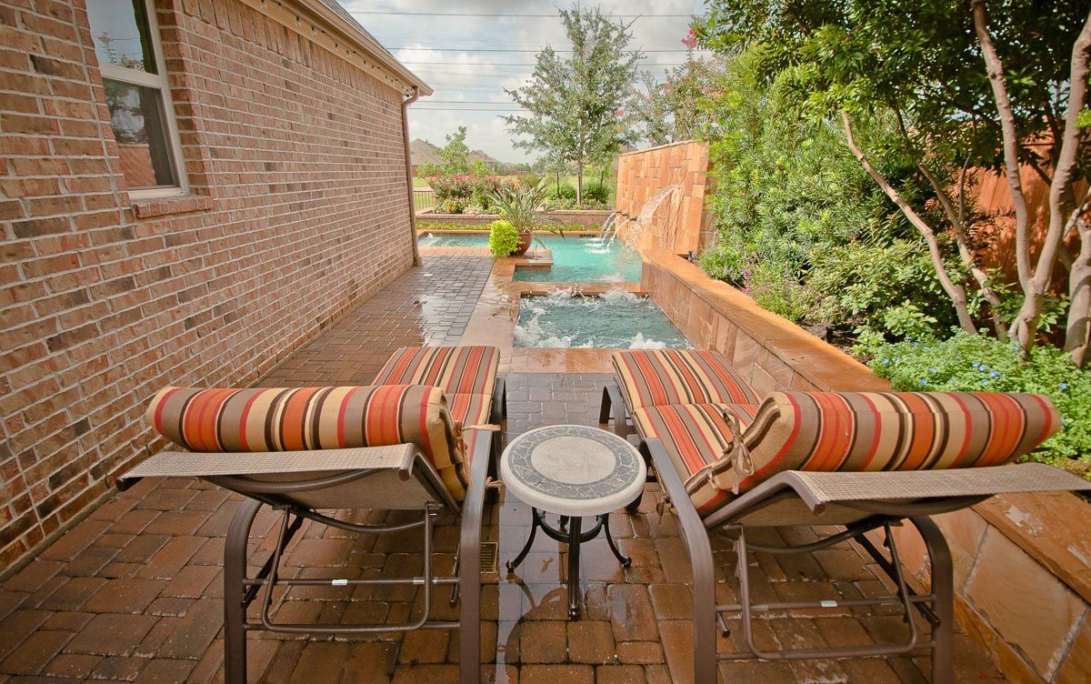 Beautiful small pools