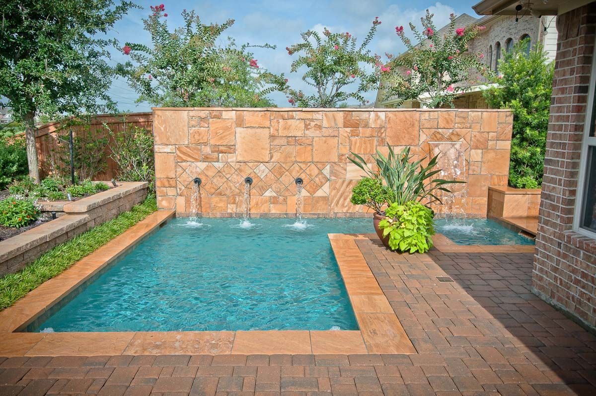 Beautiful small pools