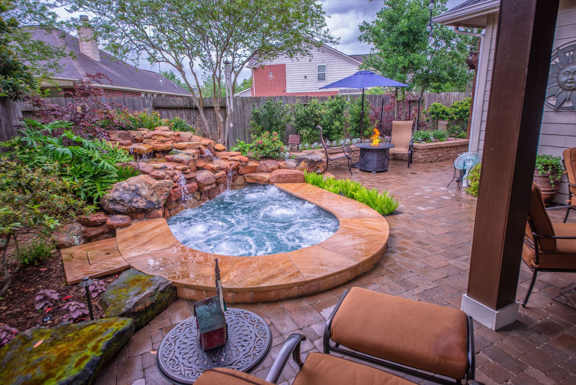 Beautiful small pools