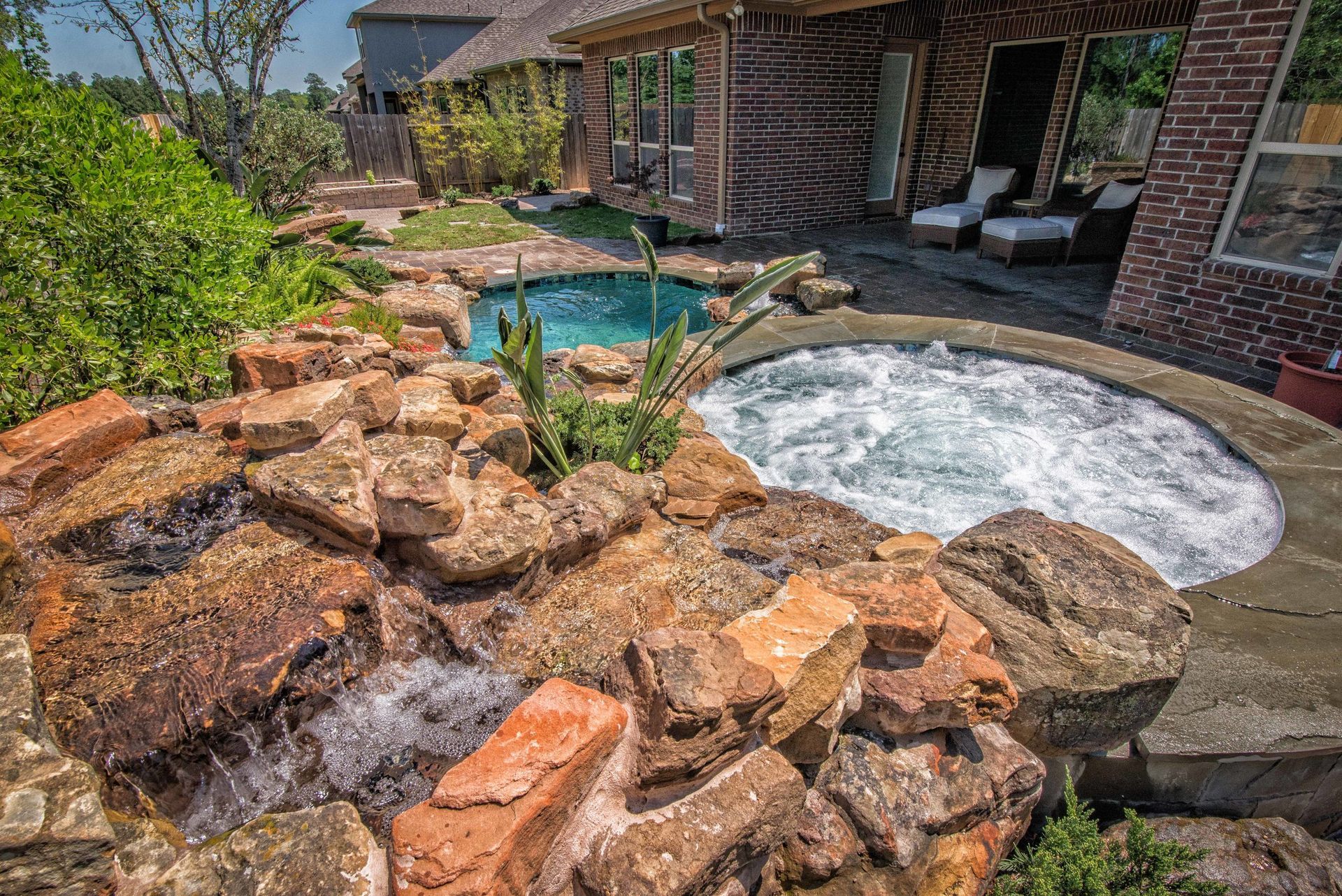 Beautiful small pools