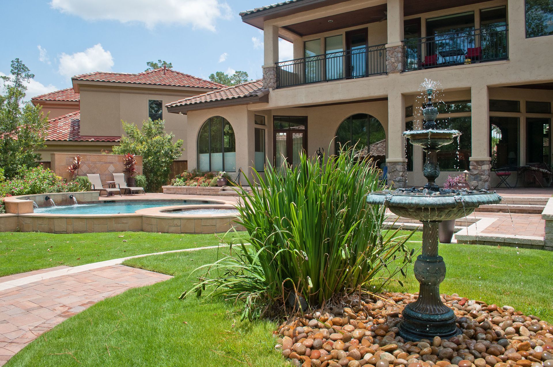 Beautiful water feature