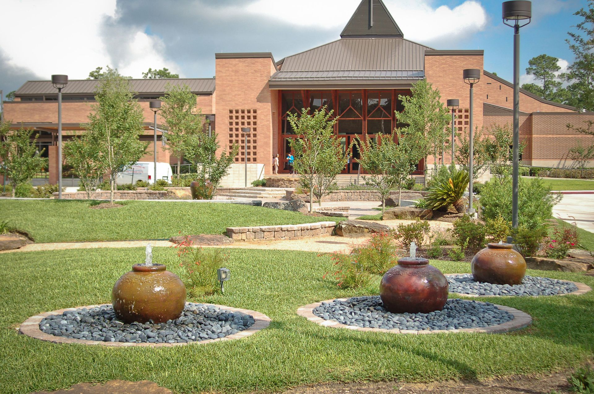 Beautiful water feature