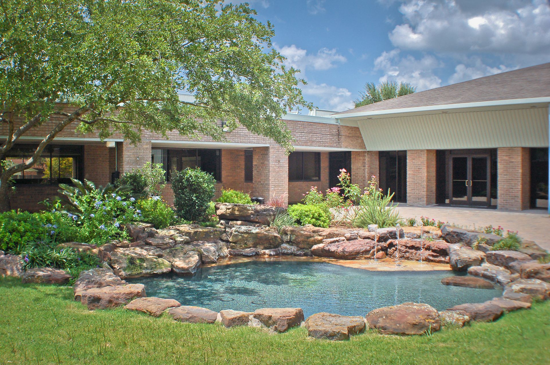 Beautiful water feature