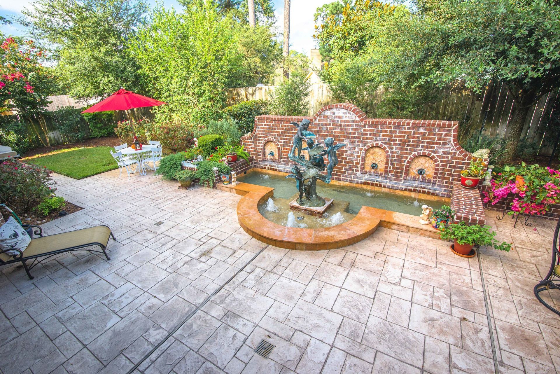 Beautiful water feature