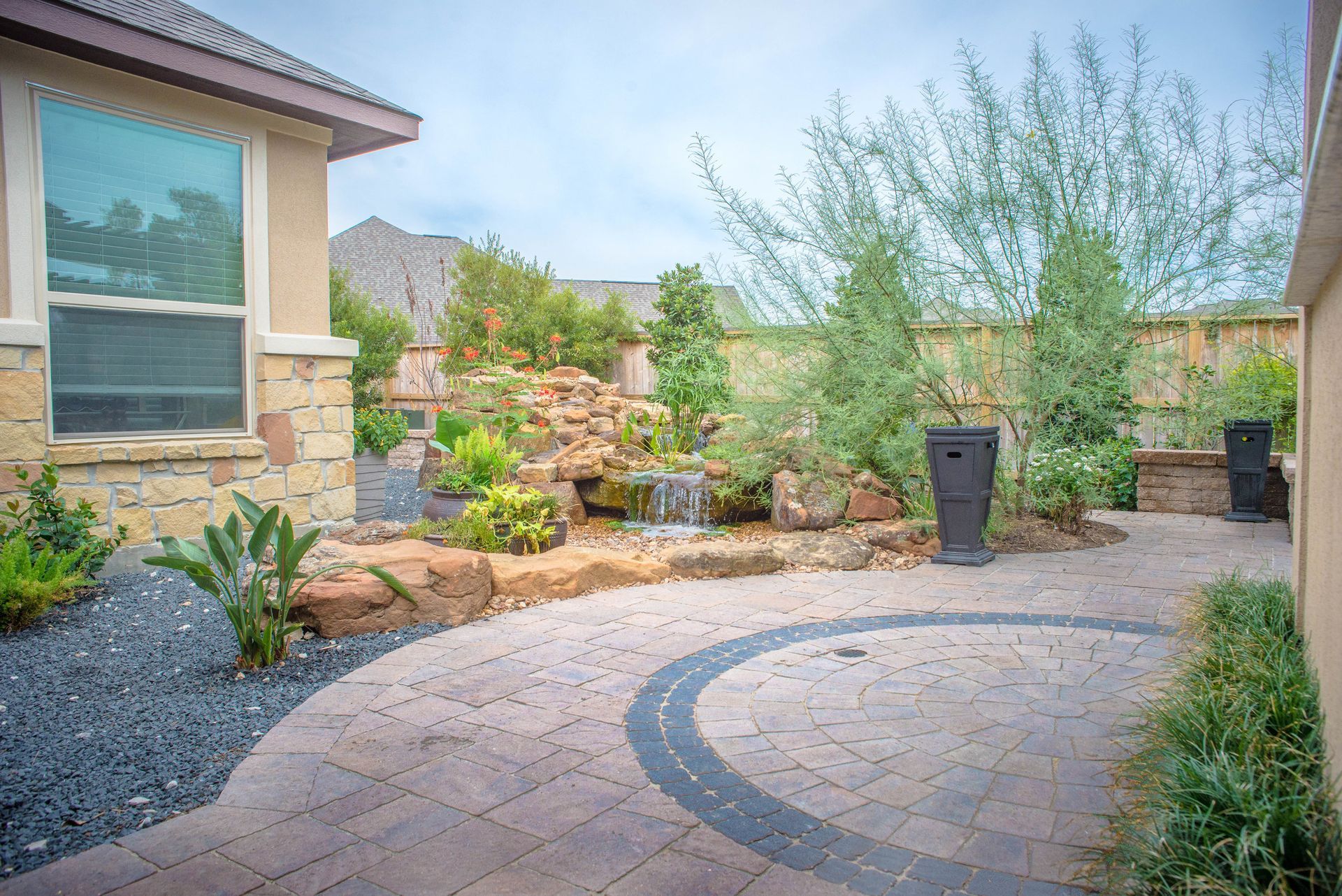 Beautiful water feature