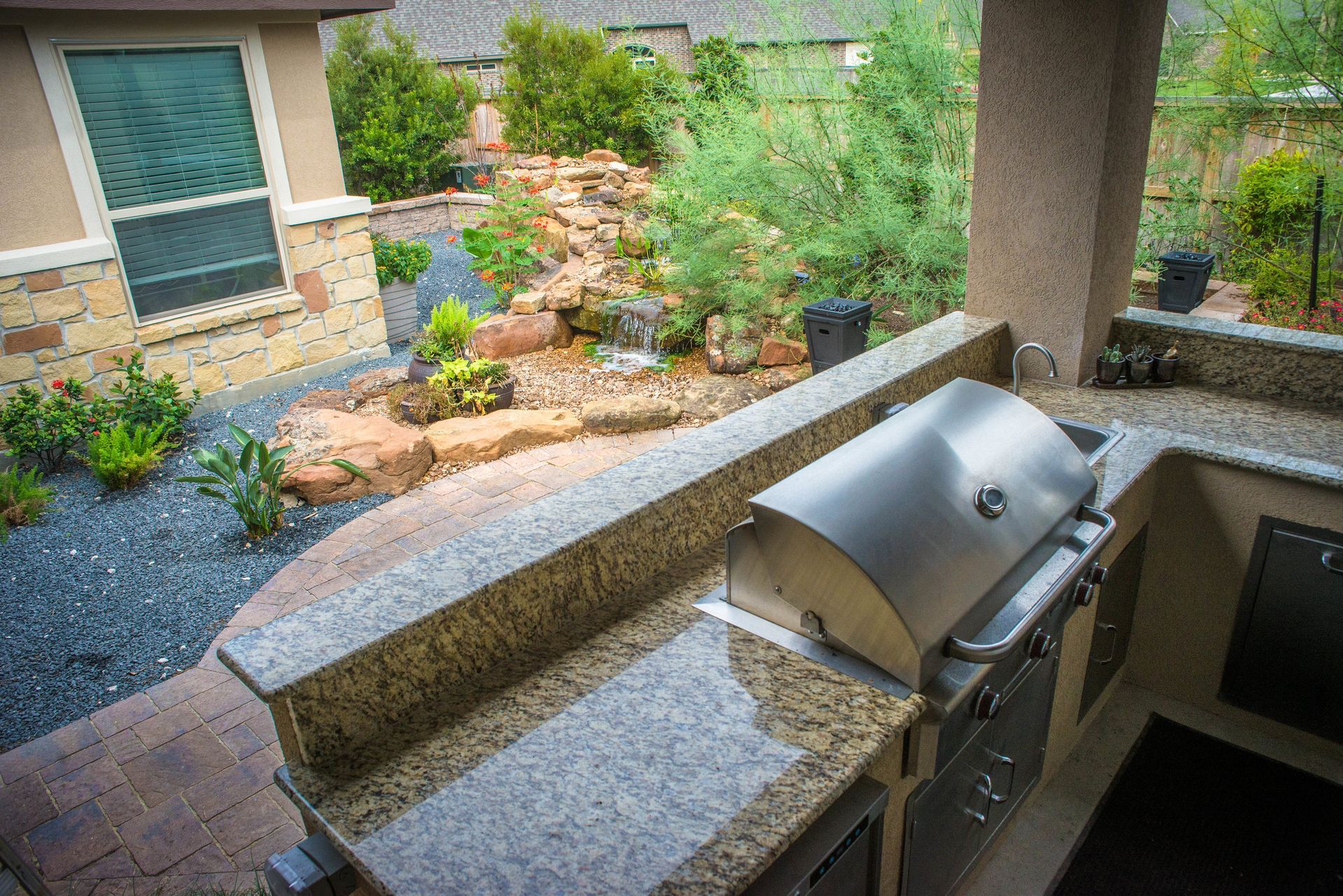 Beautiful water feature