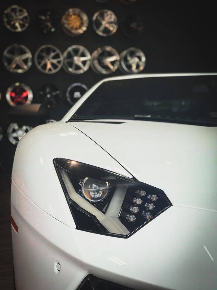 White car