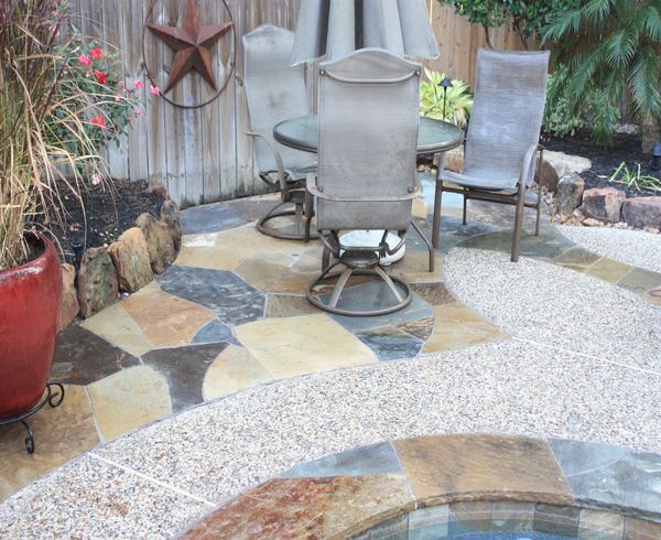 Decorative patio