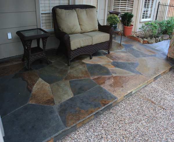 Decorative patio design