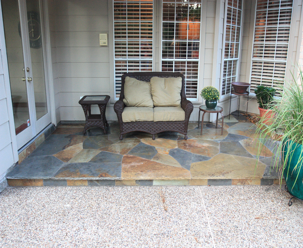 Outdoor patio design