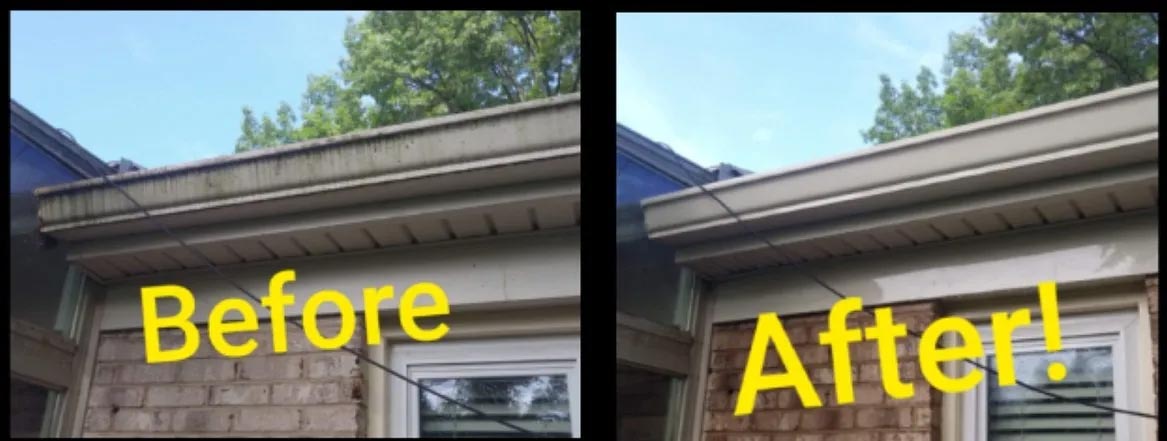 Before and After Cleaning