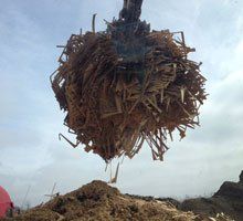 wood recycling service