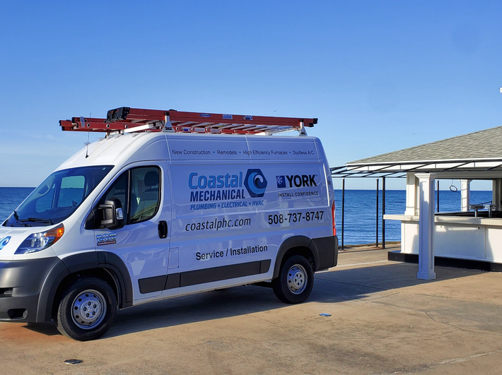Coastal Mechanical service van