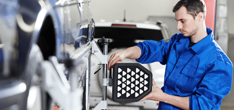 Wheel alignment services