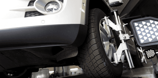 Wheel alignment services
