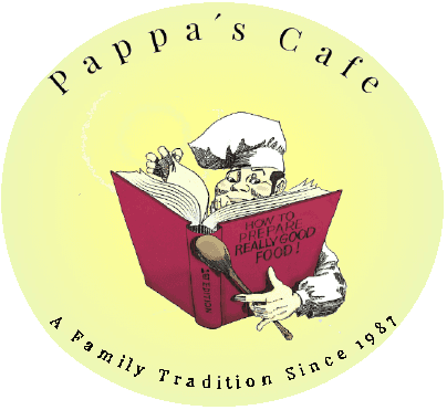 Pappa's Café Burger Menu