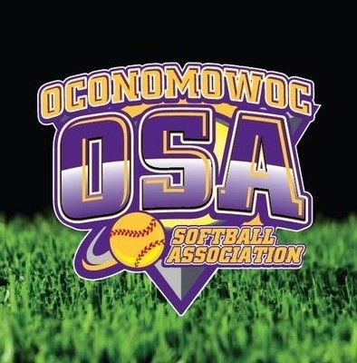 A logo for the oconomowoc osa softball association