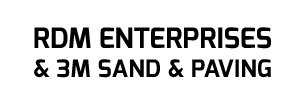 RDM Enterprises & 3M Sand & Paving - Logo