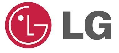 LG logo: a stylized red circle with a white 