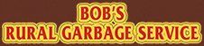 Bob's Rural Garbage Service Logo
