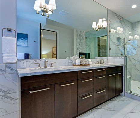 bathroom mirror