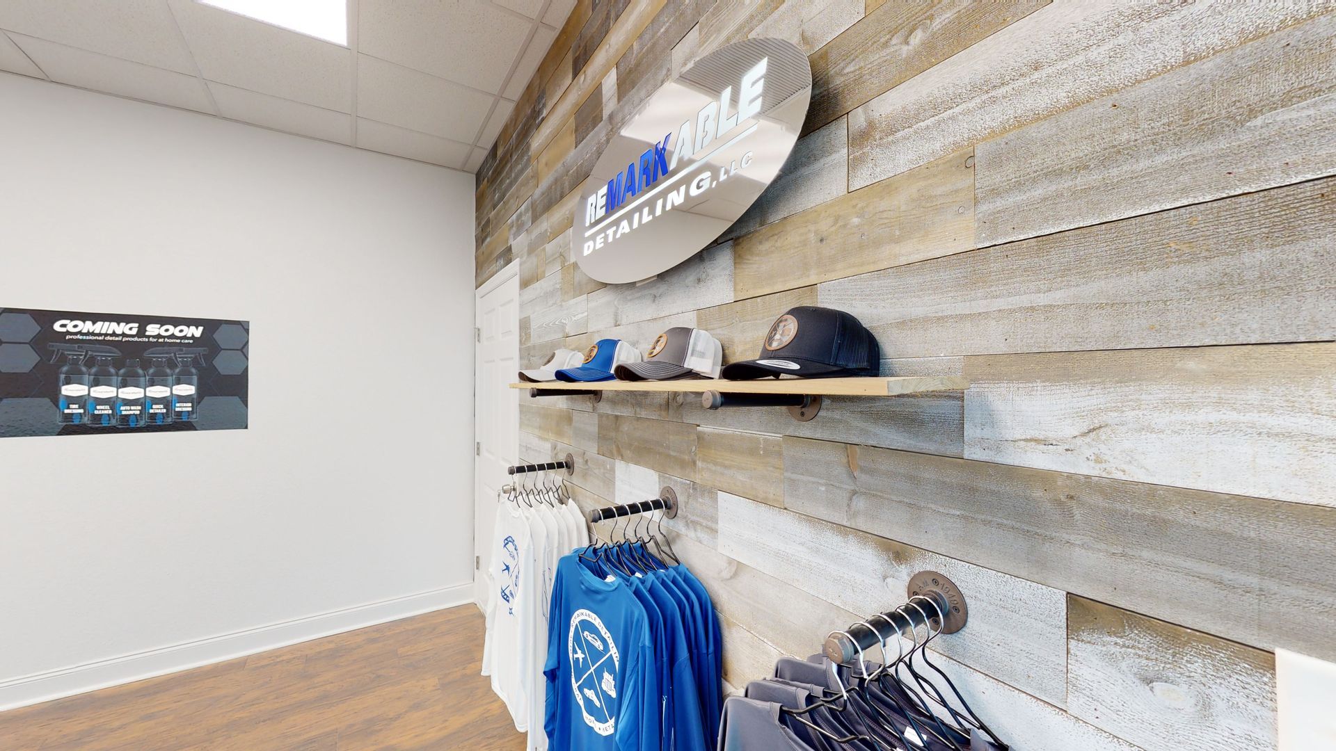 Remarkable Detailing Shop Interior