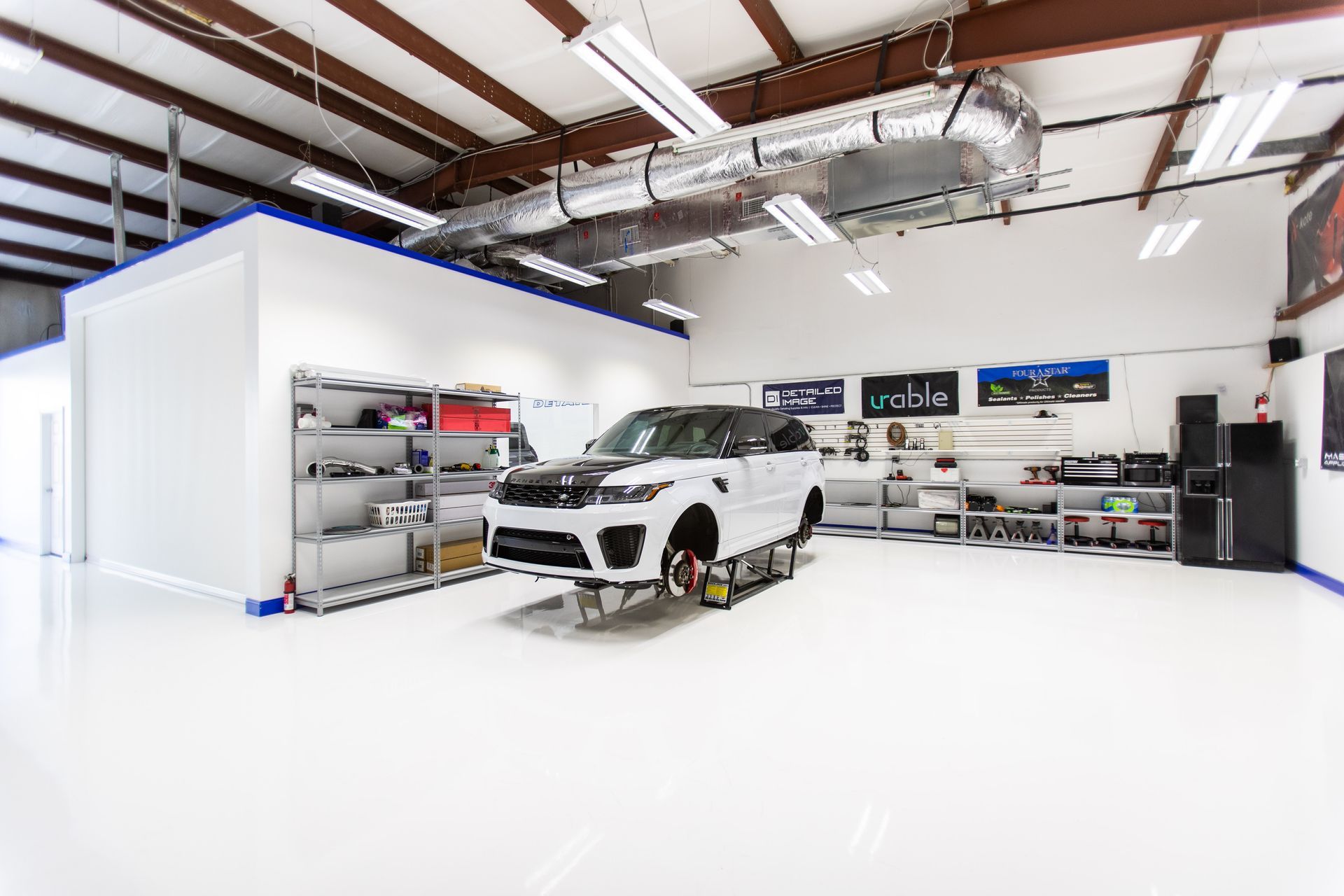 Remarkable Detailing Shop Interior