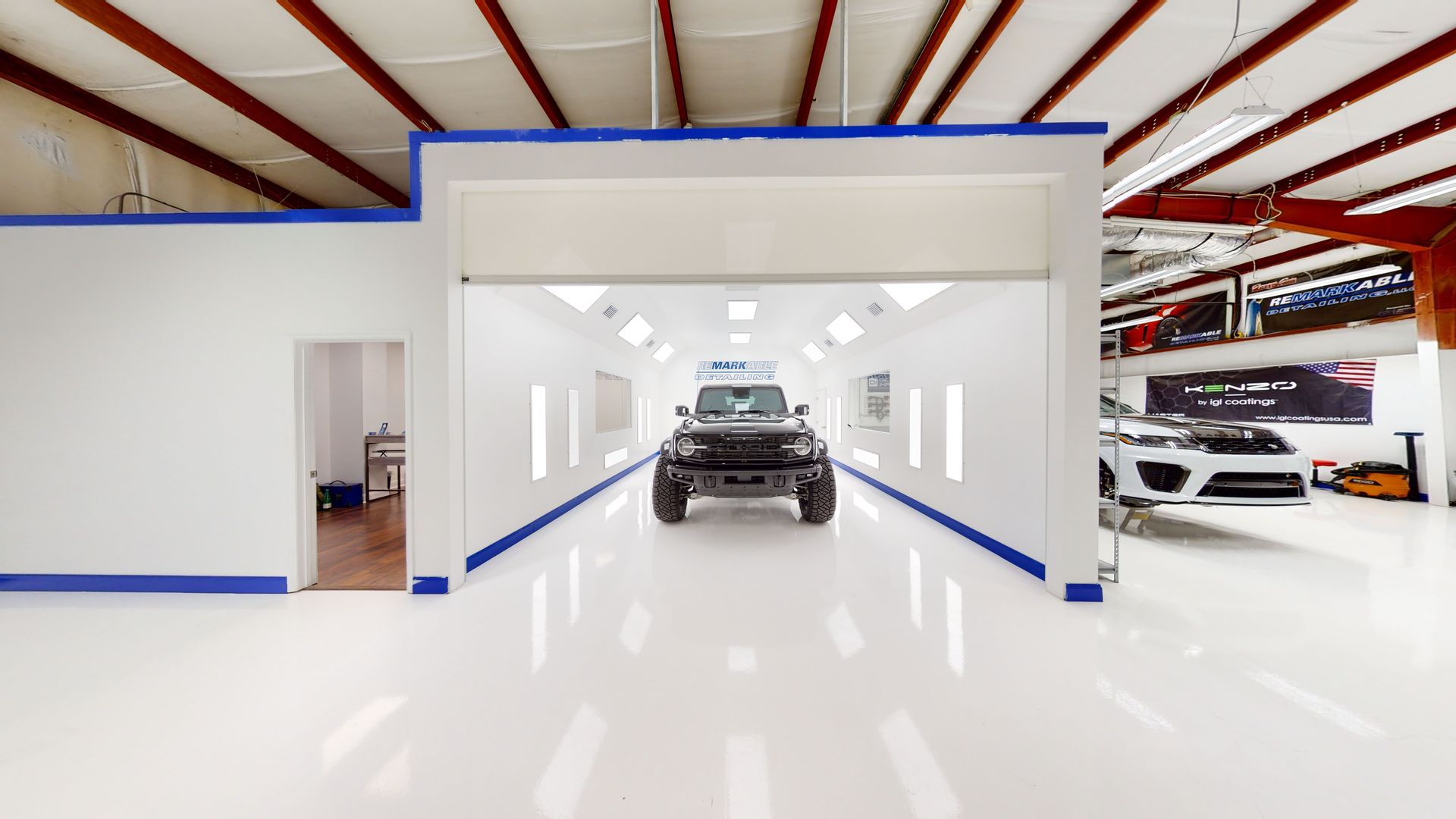 Remarkable Detailing Shop Interior