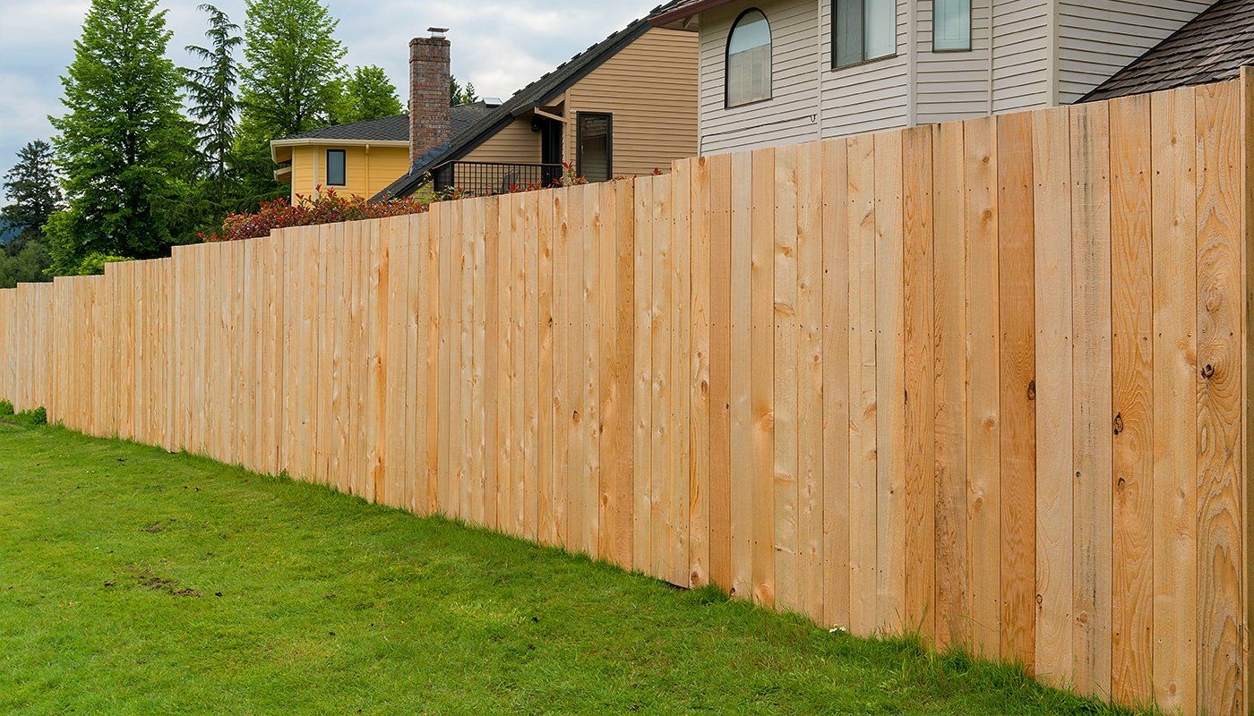 Wood fences