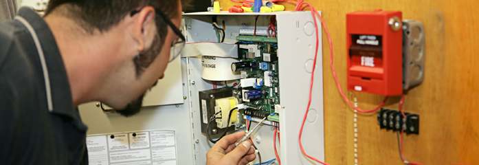 repairing a fire alarm systems