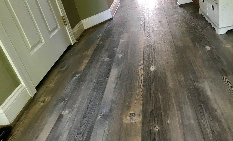 Wood floor installation