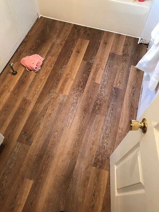 House new wood floor