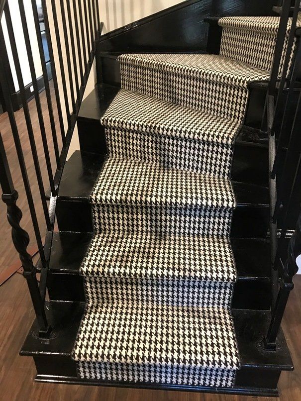 Carpet stairs  installation