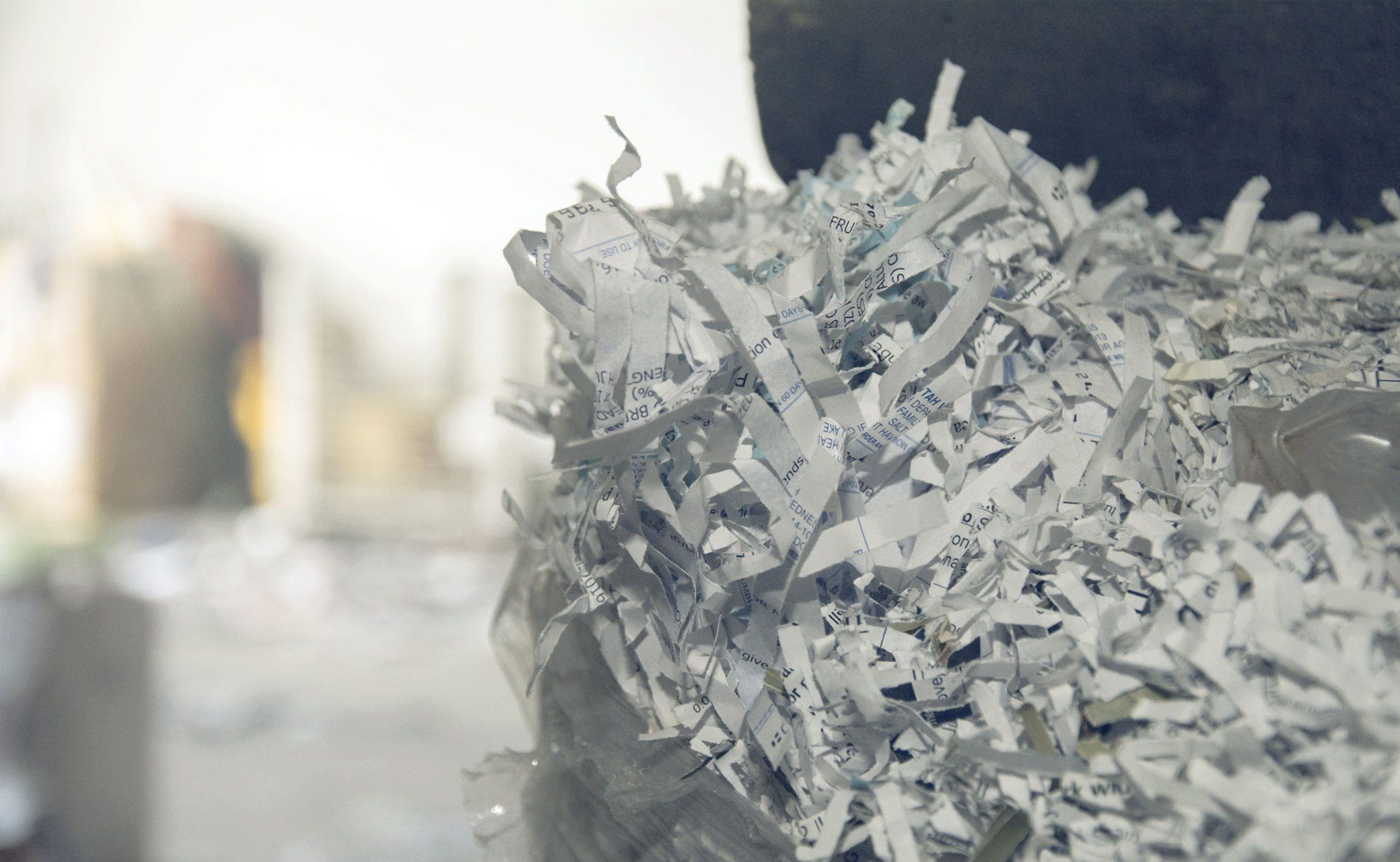 Paper shredding