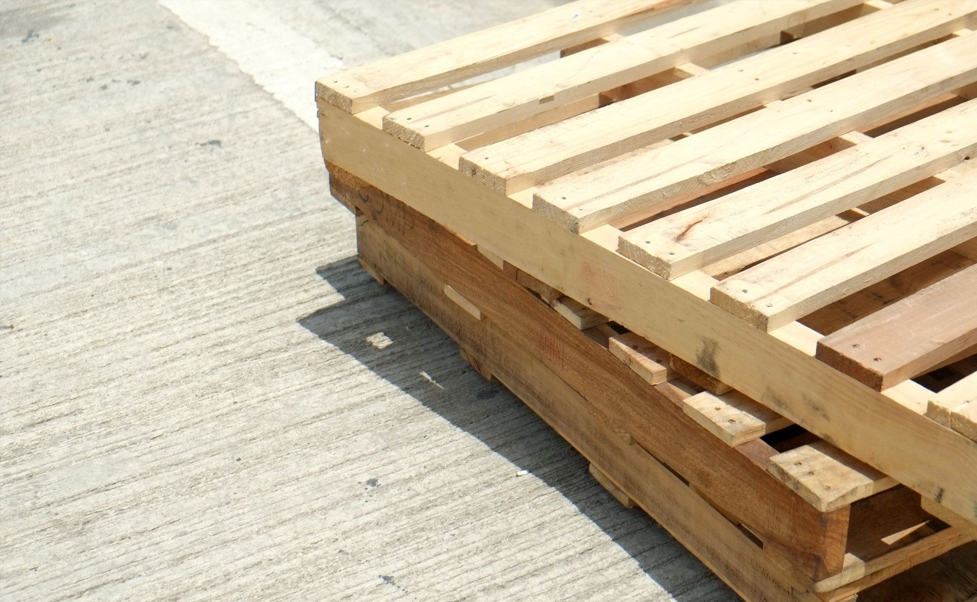 Wooden skids
