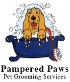 Pampered Paw's Pet Grooming - Logo