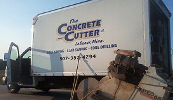 The Concrete Cutter, LLC service-truck