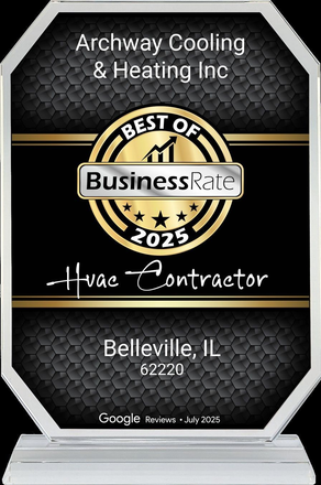 Award for Archway Cooling & Heating Inc.,