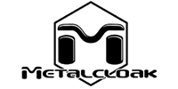 MetalCloak logo: A stylized