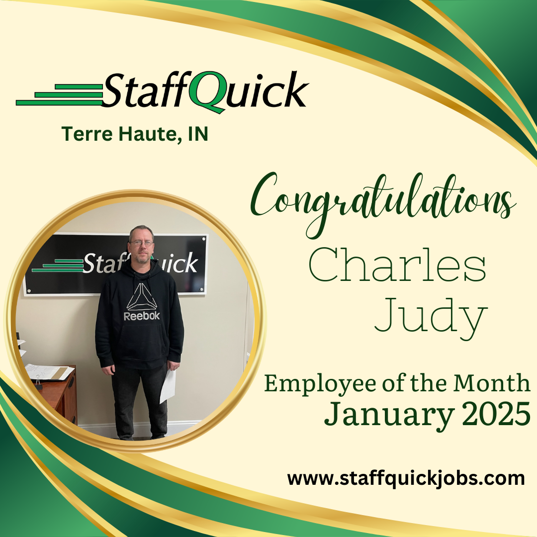 Congratulations charles judy employee of the month january 2022