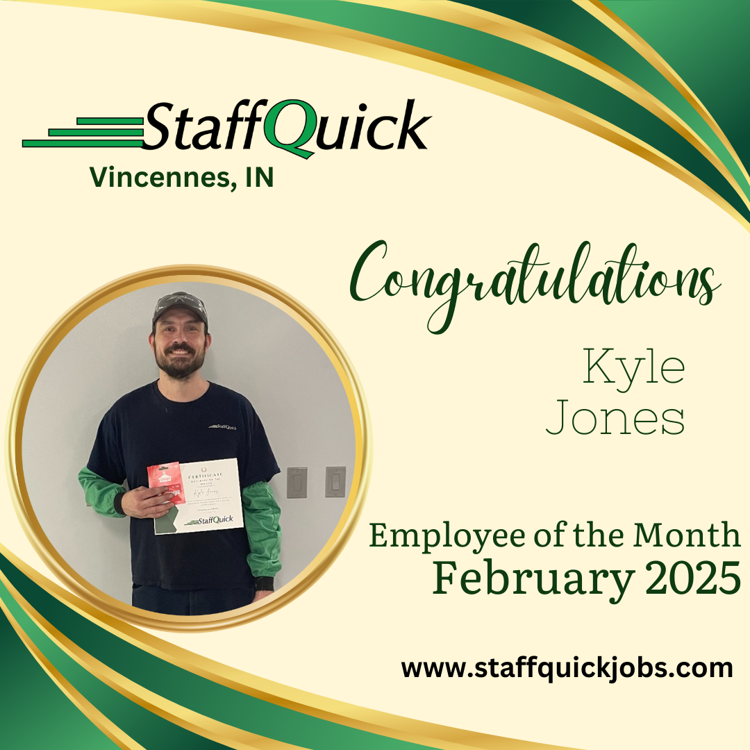Congratulations kyle jones employee of the month february 2022