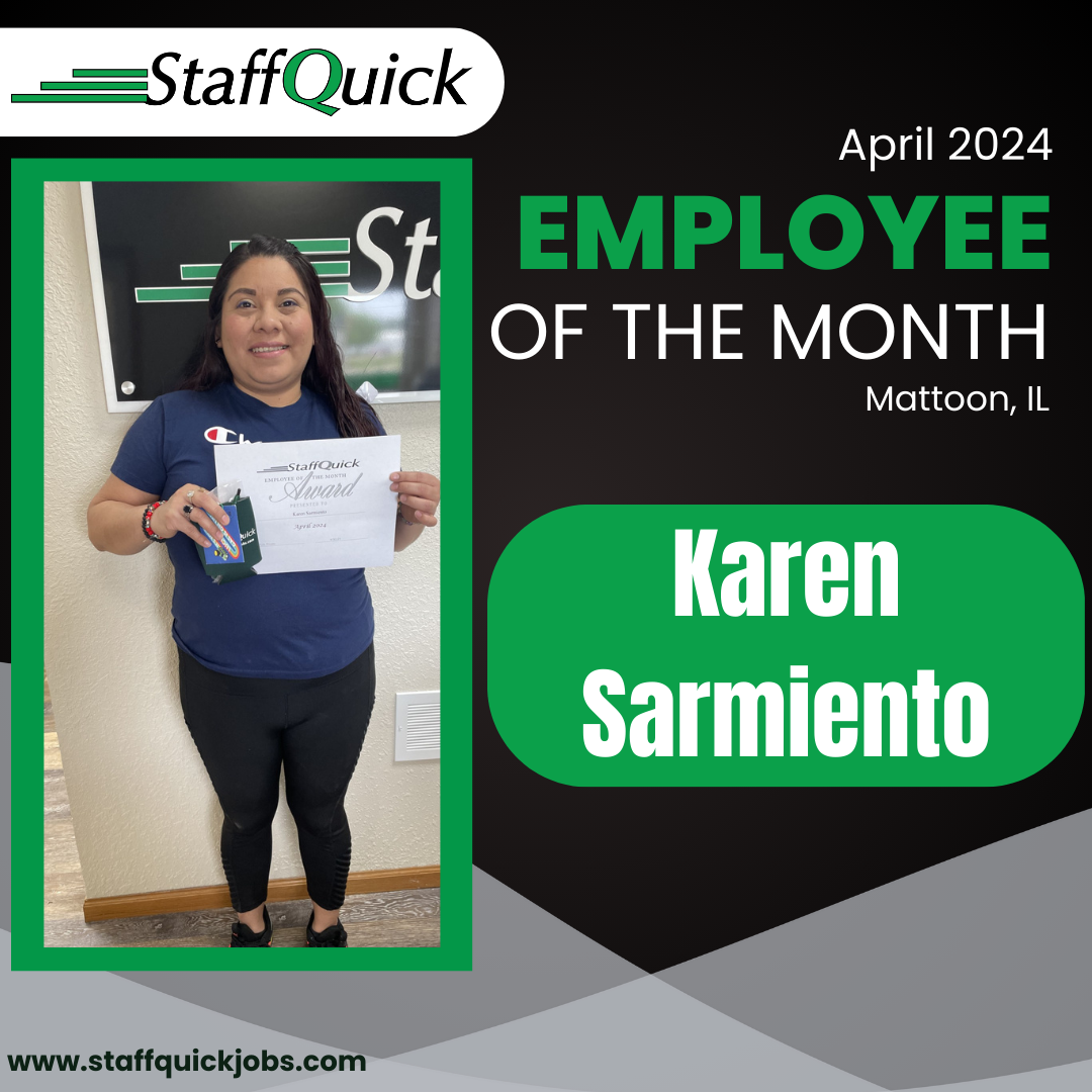 Employee of the Month - Mattoon, IL