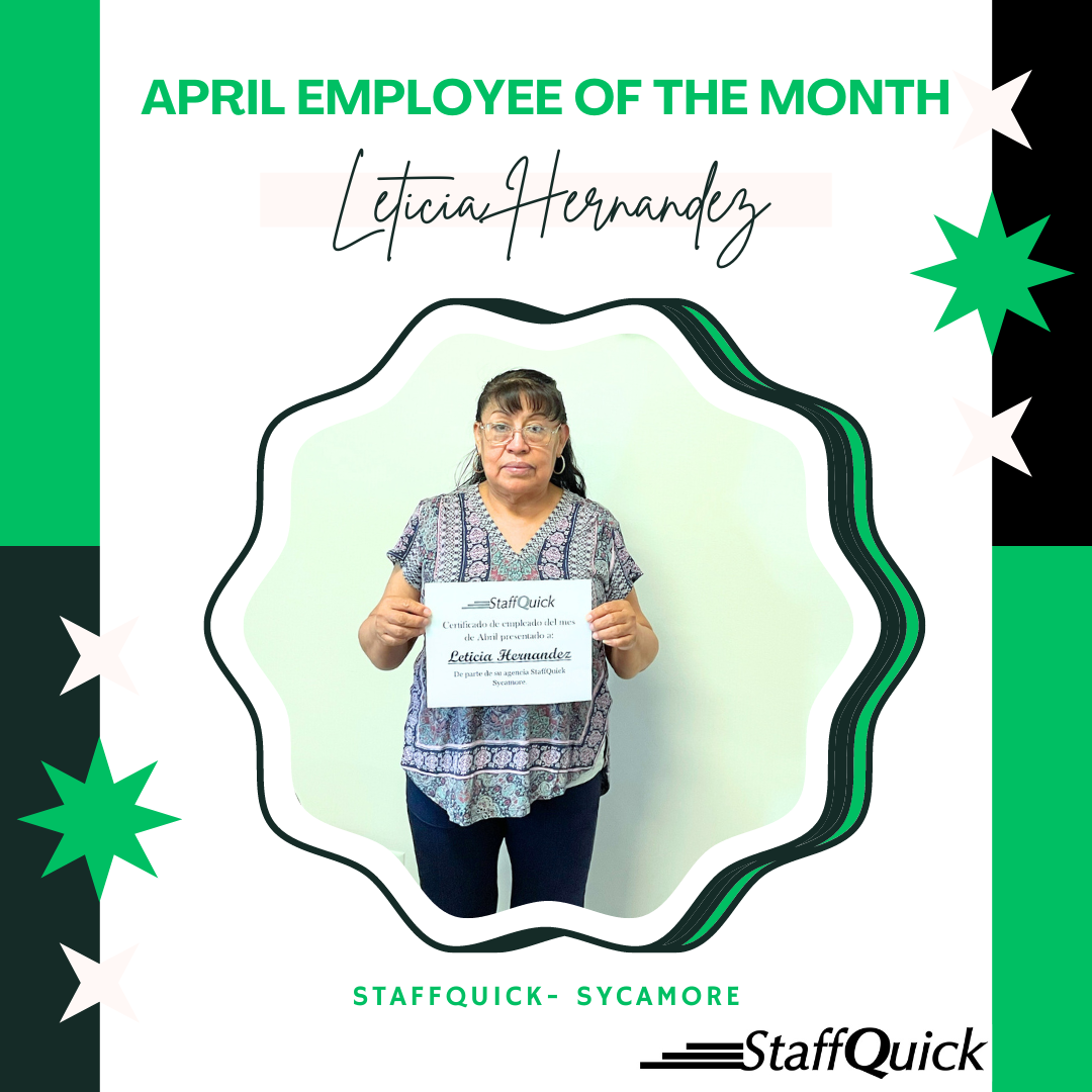 Employee of the Month - Sycamore, IL