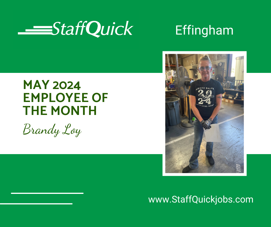 Employee of the Month - Effingham, IL