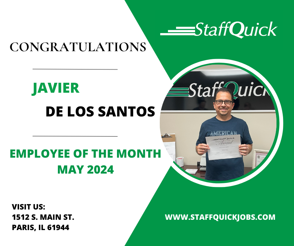 Employee of the Month - Paris, IL