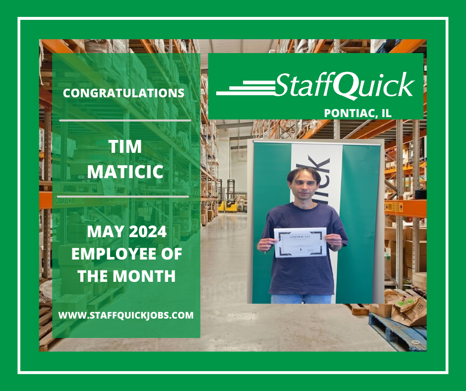 Employee of the Month - Pontiac, IL