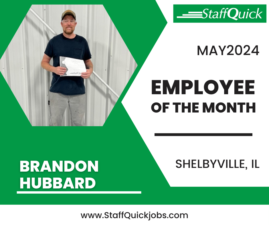 Employee of the Month - Shelbyville, IL