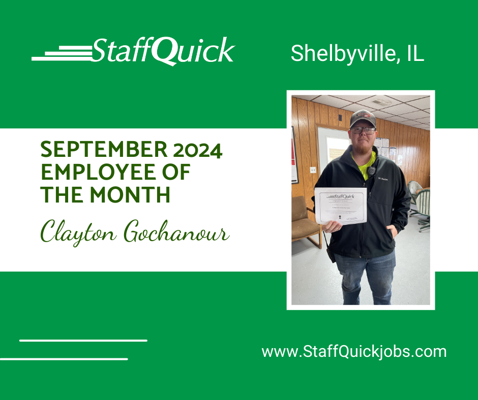 Shelbyville StaffQuick Employee of the Month of September