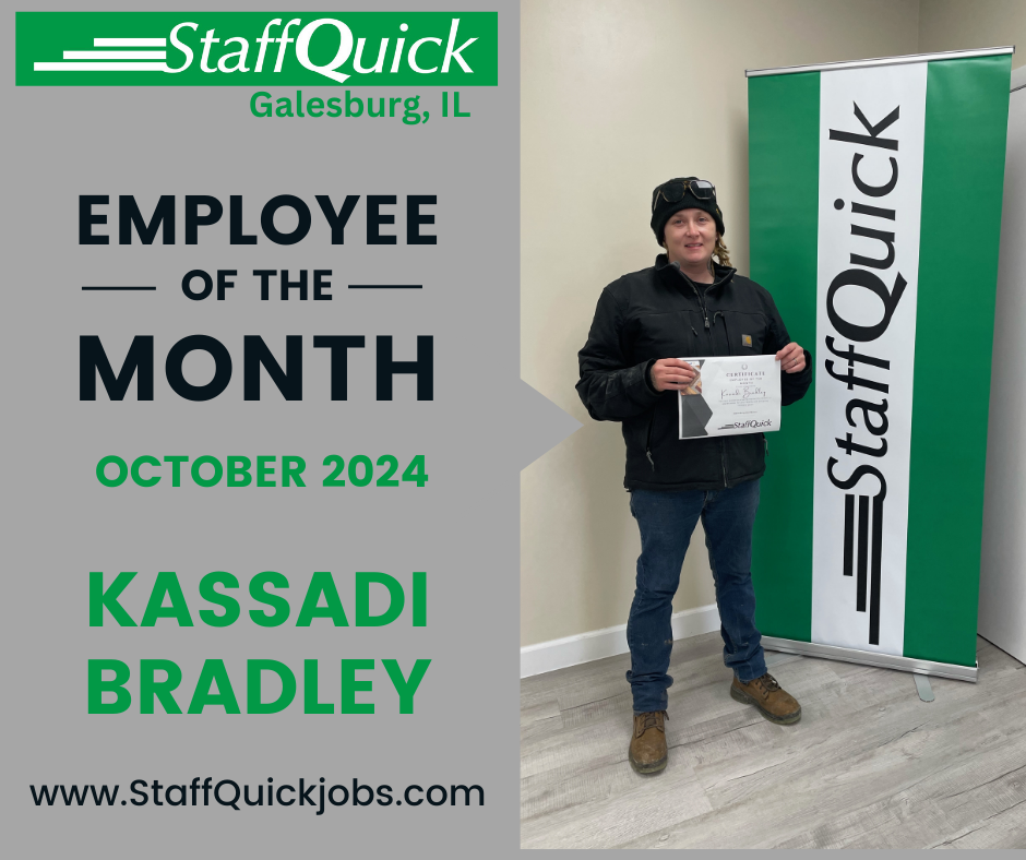 Galesburg StaffQuick Employee of the Month of October